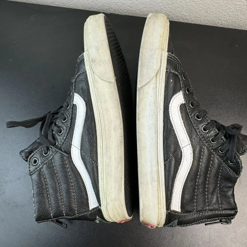 Vans Black White High-Top Sneakers